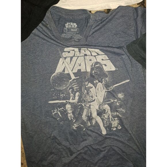 BUNDLE of 8 FUN & Fabulous Vintage Star Wars T-Shirts Adult Small Med Large - Picture 5 of 10